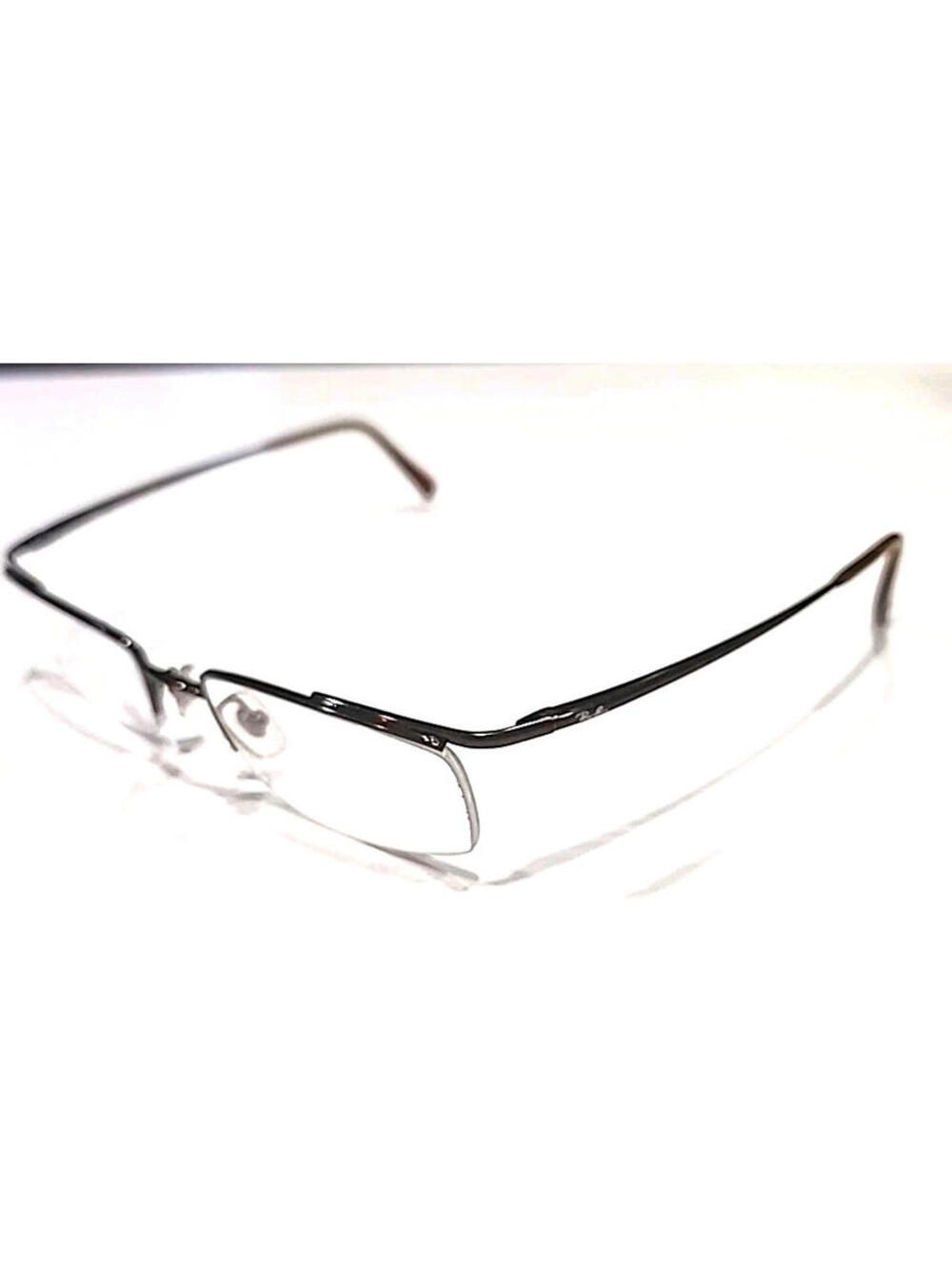 Ray Ban RB6046 2511 Brown Rectangle Eyeglasses Frames 52-18 135